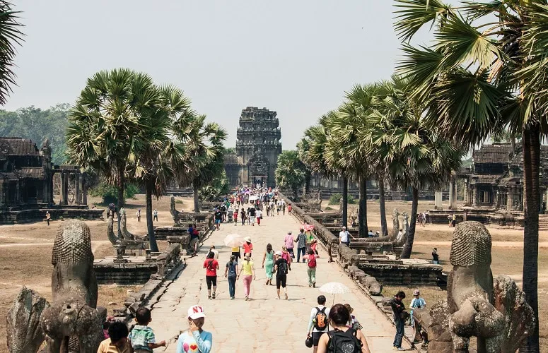 Angkor Wat, Kambodja e-visum