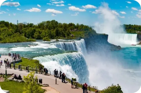 Niagarafallen, Kanada ETA