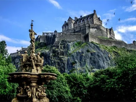 Edinburgh Castle, Storbritannien ETA