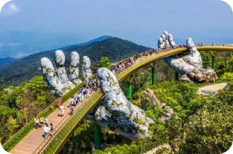 Gyllene bron, Vietnam Visum